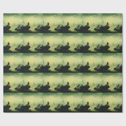 Morning Fog at sea by Joseph Vernet  ラッピングペーパー (フラット)