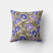 Morning Glory Art Nouveau クッション (裏面)