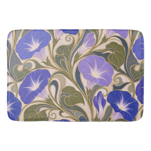 Morning Glory Art Nouveau バスマット (正面)