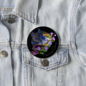 Morning Glory Bluejayボタン 缶バッジ (インサイチュ)