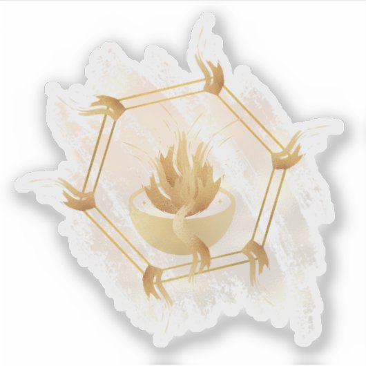 Morning Glory Encr Logo Vinyl Sticker シール (正面)