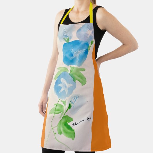 Morning glory flower エプロン (インサイチュ)