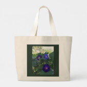 Morning Glory Kaleidoscope ラージトートバッグ (裏面)