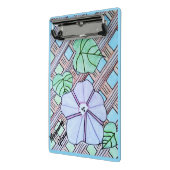 Morning Glory on Trellisクリップボード ミニクリップボード (アングル2)