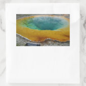 Morning Glory Pool Rectangleスタンプ 長方形シール (バッグ)