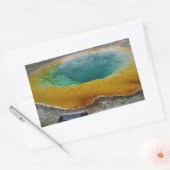 Morning Glory Pool Rectangleスタンプ 長方形シール (封筒)