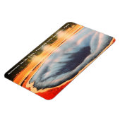 Morning Glory Pool, Yellowstone National Park マグネット (左側)