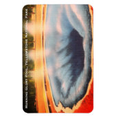 Morning Glory Pool, Yellowstone National Park マグネット (縦)