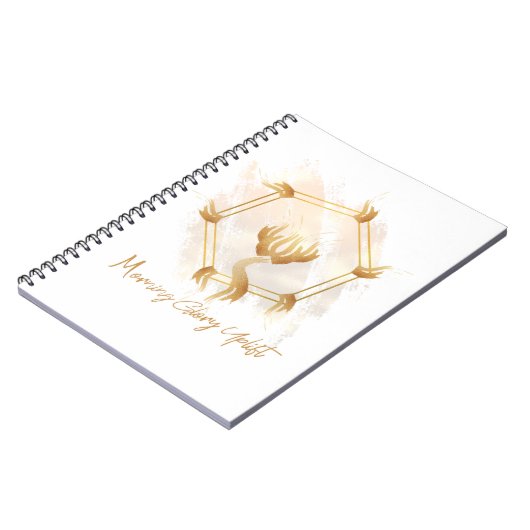 Morning Glory Uplift Journal ノートブック (左側)