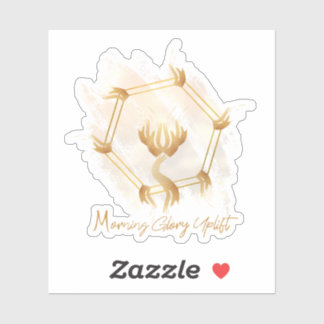 Morning Glory Uplift Logo Vinyl Sticker シール