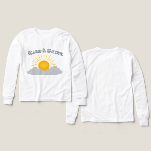 Morning Glow Kids’ wear (デザイン 正面＆背面)