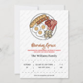 Morning Grace Fellowship Breakfast Invitation 招待状 (正面)