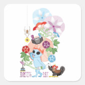 MORNING GREY ALIEN スクエアシール (正面)