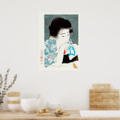 Morning Hair by Kotondo Torii ポスター (キッチン)