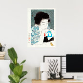 Morning Hair by Kotondo Torii ポスター (ホームオフィス)