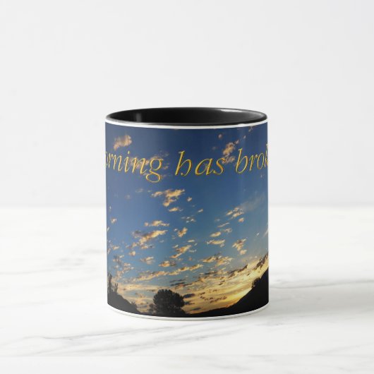 Morning has broken マグカップ (中央)