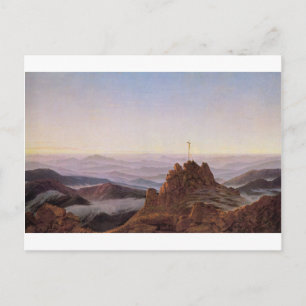 Morning in Riesengebirge - Caspar David Friedrich ポストカード