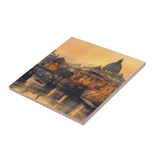 Morning in Rome タイル (側面)