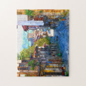 Morning in Santillana del Mar – スペイン実在 ジグソーパズル (縦)