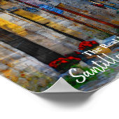 Morning in Santillana del Mar – スペイン実在 ポスター (角)