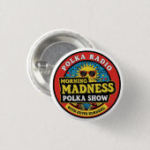 Morning Madness Polka Show Button 缶バッジ (正面&裏面)