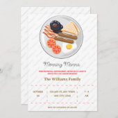 Morning Manna Fellowship Breakfast Invitation 招待状 (正面/裏面)