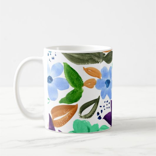 Morning Mint コーヒーマグカップ (左)