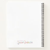 Morning Mint spiral notebook ノートブック (裏面)