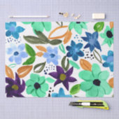 Morning Mint tissue paper 薄葉紙 (クラフト)