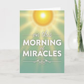 Morning Miracles Hopeful Glow Card カード (正面)