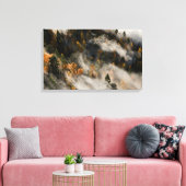 Morning Mist キャンバスプリント (インサイチュ (リビング))