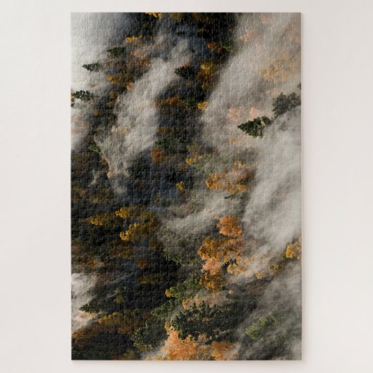 Morning Mist ジグソーパズル (縦)