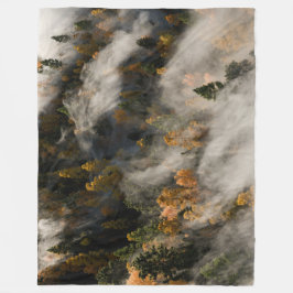 Morning Mist フリースブランケット