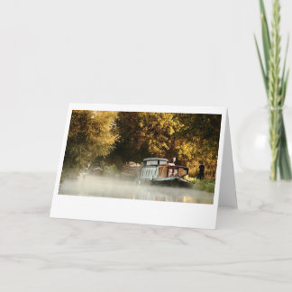 Morning Mist On The Grand Union Canal (4496) カード