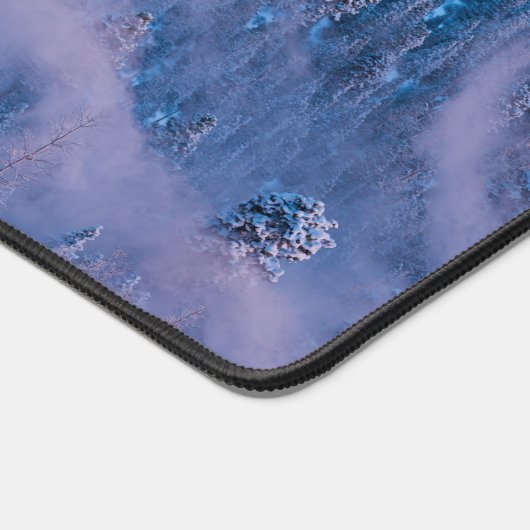 Morning Mist (Winter) デスクマット (コーナー)