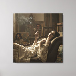 Morning of the Model, by Natasha Us   キャンバスプリント