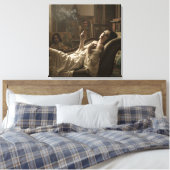 Morning of the Model, by Natasha Us   キャンバスプリント (インサイチュ (寝室))