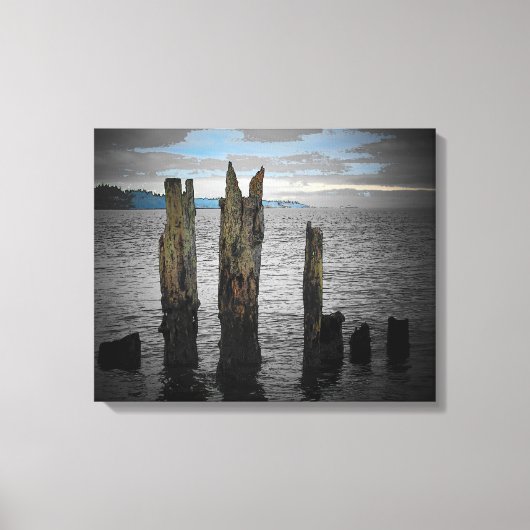 Morning on the Puget Sound by doneill キャンバスプリント (正面)