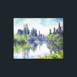 Morning on the Seine, by Claude Monet キャンバスプリント<br><div class="desc">フルタイトル：セーヌの朝Near Veteuil,  by Claude Monetこの最高傑作は単にラップされたキャンバス上でゴージャスで、壁にそのまま取り付けたり、ハイエンドフレーミングのためにフレームお気に入りのショップに送ったりすることができる。モネの印象派のスタイリングの典型的な振動と光沢をすべて取り戻すために復元さユニークれ、これはクロード・モネの朝、セーヌの近くのヴェテウイル、1878年頃、48インチ幅のラップされたキャンバス上で絶妙な色と豊かな詳細で利用可能。小さな頭上のスポットライトの下の少し暗い部屋では、モネの風景は絶対に幻想的に見える。ヒント：素晴らしカスタムギフトセット！GalleryGift、ファインアートクラシックセクションから一致する製品または類似した製品を探す。</div>