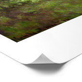 Morning on the Seine near Giverny Claude Monet ポスター (角)