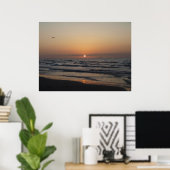 Morning over Port Aransas_2 ポスター (ホームオフィス)