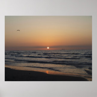 Morning over Port Aransas_2 ポスター
