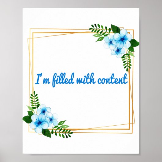 Morning positive vibes affirmations ポスター (正面)