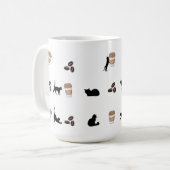 Morning Purrfection Cup コーヒーマグカップ (正面左)