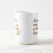 Morning Rituals & Inner Calm コーヒーマグカップ (中央)