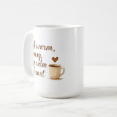 Morning Rituals & Inner Calm コーヒーマグカップ (正面左)