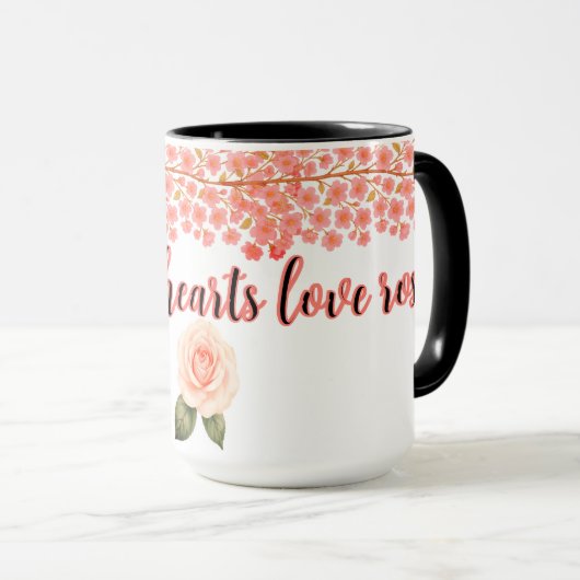 Morning Rose Serenity Mug マグカップ (正面右)