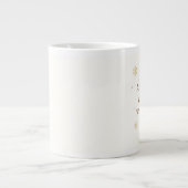 Morning Snowfall | A Quiet Cup | Winter Mug ジャンボコーヒーマグカップ (正面)
