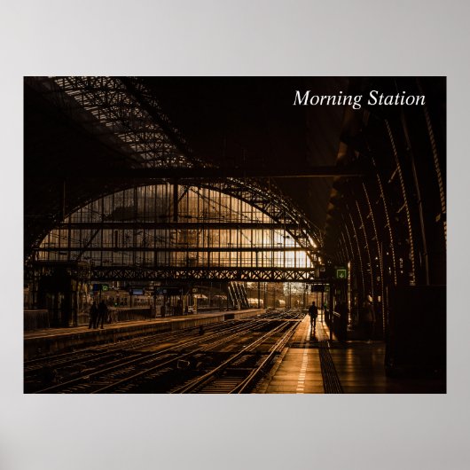 Morning Station ポスター (正面)