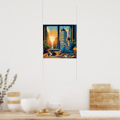 Morning Time in the City | 反省者 ポスター (キッチン)